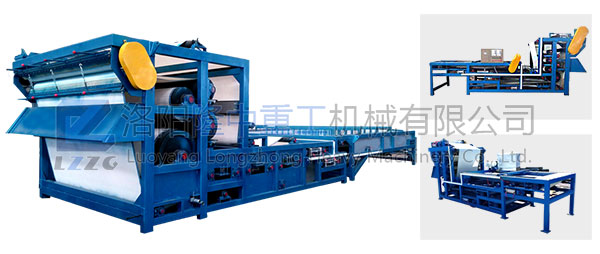 一體式帶式壓濾機，全新車式移動礦山泥漿處理作業模式更方便